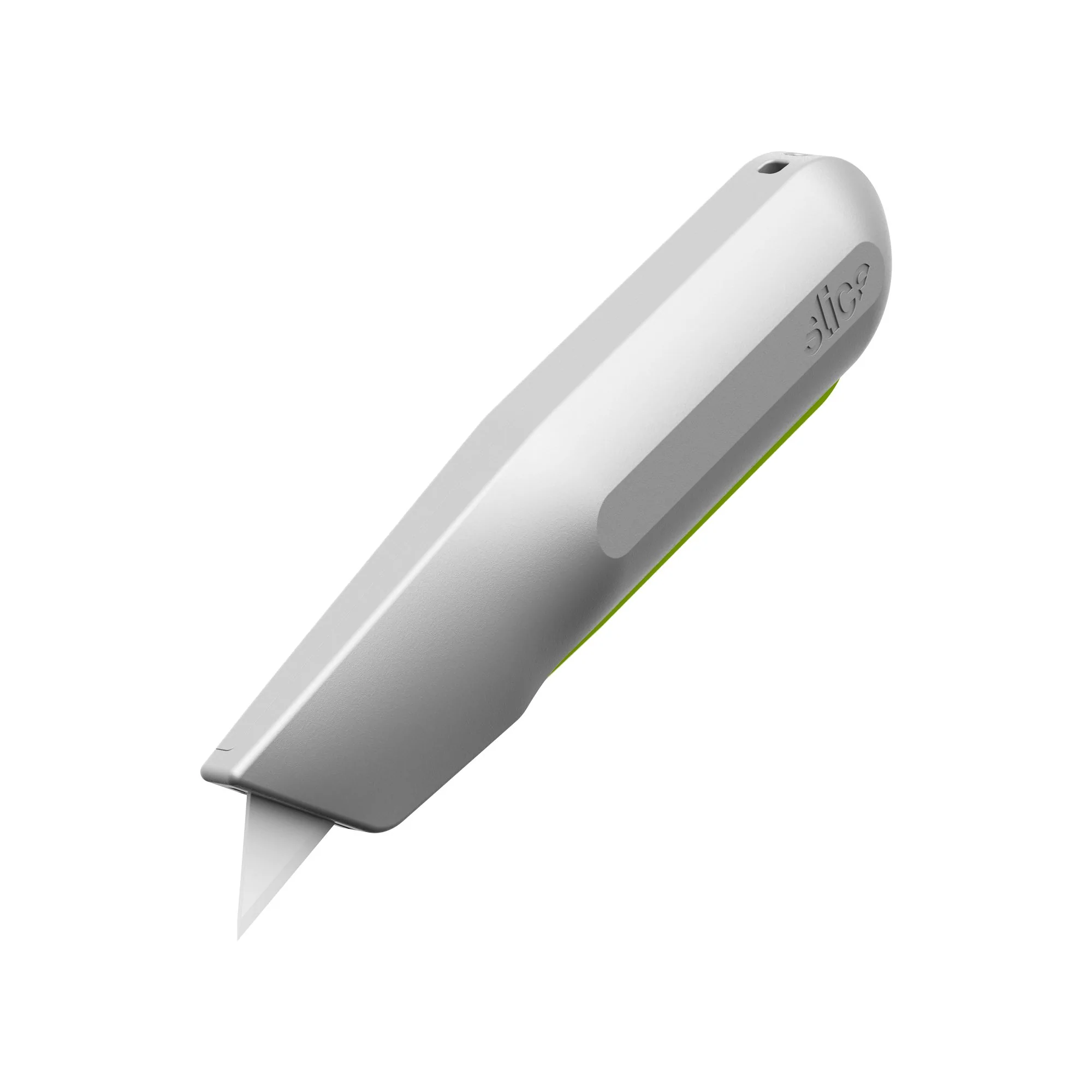 [10493] Auto-Retracting Metal Squeeze Knife