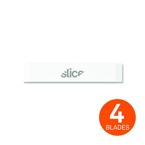 [10535] Slice Ceramic Chisel Blades (Narrow, Double-Sided) / 4 