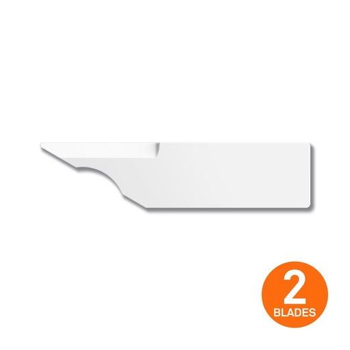 [10484] Slice Ceramic Deburring Blades (Concave) / 2 