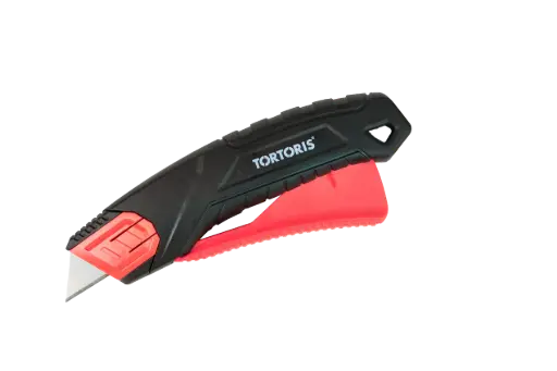 [ES44] Tortoris Extra Safe 44 - Smart-Retract Squeeze Grip Safety Knife / New model